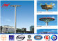 15 - 30 M Q345 Steel Tubular Pole Stadium High Mast Lighting Pole With 16 Lights Tedarikçi
