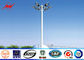 Octagonal Stadium Football High Mast Tower Light Pole Custom 30M For Seaport Tedarikçi