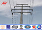 EN10149 S500MC High Power Steel Utility Pole For Electrical Transmission , 5-80m Height Tedarikçi