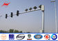 6.5m Height High Mast Poles / Road Lighting Pole For LED Traffic Signs , ISO9001 Standard Tedarikçi