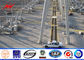 S500MC High Strength Power Line Steel Utility Pole For Electrical Transmission Tedarikçi