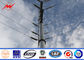 Distribution Terminal Pole Electric Power Pole AWSD Welding For Power Transmission Tedarikçi