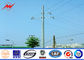 1250Dan Steel Eleactrical Power Pole for 110kv cables +/-2% tolerance Tedarikçi
