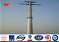 ISO  BV Electrical Steel Power Pole 3mm Thickness With Bitumen Surface Tedarikçi