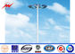 30m outdoor galvanized high mast light pole for football stadium Tedarikçi