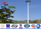 30m outdoor galvanized high mast light pole for football stadium Tedarikçi