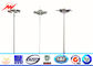 4 Sections 10mm 40M HDG High Mast Light Pole with 55 Lamps Wind Speed 30m/s Tedarikçi