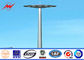 Custom 40m Polygonal Stadium Football High Mast Lighting Pole For Football Stadium with 60 Lights Tedarikçi