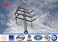 Steel Electrical Power Transmission Poles For Electricity Distribution Line Project Tedarikçi