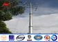 15m Polygonal Steel Electric Utility Pole For Electrical Distribution Line Tedarikçi