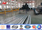 14m 8KN Steel Electric Utility Pole For 115KV Distribution Line Project Tedarikçi