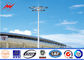 40 Işıkları ile Futbol Stadyumu için özelleştirilmiş 50m Poligon Stadyum Futbol Yüksek Direk Kulesi Aydınlatma Direği Tedarikçi
