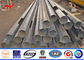 17m Galvaniz Güç Aktarma Direkleri ASTM A123 Grace 65 Çelik Boru Metal Boru Çelik Direk Tedarikçi