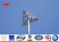 Cep Telefonu Sinyal için 110kv İletim Kulesi Telekomünikasyon Anten Çelik Mono Kutup Kulesi Tedarikçi
