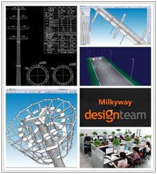 Jiangsu milky way steel poles co.,ltd fabrika üretim hattı