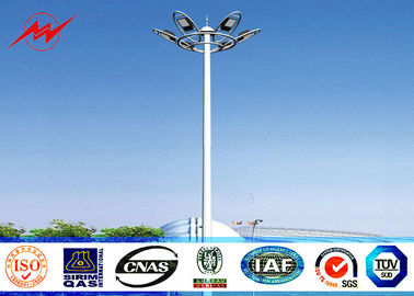 Çin 25M Height LED High Mast Pole with rasing system for stadium lighting Tedarikçi