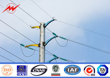 Çin 8m 750dan Galvanized Electric Service Pole Against Earthquake Of 8 Grade Tedarikçi