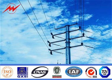 Çin 9m 11m Electrical Power Pole Street Light Poles For Africa Power Transmission Tedarikçi