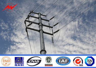 Çin Electric Powerful IP65 Galvanised Steel Poles For Rural Electrical Projects Tedarikçi