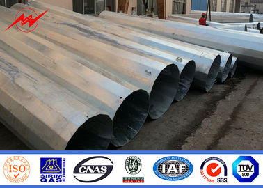 Çin ASTM A123 Outdoor Electric Steel Transmission Line Poles 1mm - 36mm Wall Thickness Tedarikçi