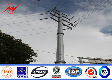 Kalite  20m Q345 bitumen electrical power pole for electrical transmission fabrika
