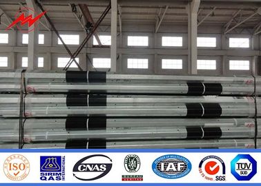Kalite  25FT Electrical Power Galvanized Steel Pole Against 8 Grade Earthquake fabrika