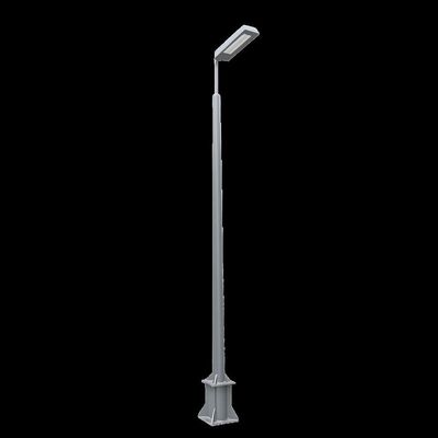 Kalite  4-8 Meters Customizable Length Street Light Pole with Earthquake Resistant Design and Hot Dip Galvanized Finish fabrika