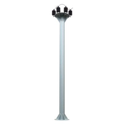 Kalite  50 Steel Power Pole Providing 120 Kg Load Capacity and IP65 Protective Level Ideal for Outdoor Electrical Installations fabrika