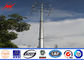 Cheapest telecom tower Steel Utility Pole for 120kv overheadline project Tedarikçi