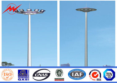 Q345 steel poles steel tubular pole High Mast Pole for stadium Tedarikçi