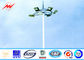 25M Height LED High Mast Pole with rasing system for stadium lighting Tedarikçi