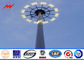 40 meters powder coating galvanized High Mast Pole with 300kg rasing system for airport area lighting Tedarikçi
