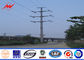 15M Height 6mm Thickness Bitumen Floodlight Pole For High Voltage Transmission Line Tedarikçi