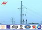 Anticorrosive Electrical Pole Standard Steel Utility Pole 500DAN 11.9m With Cable Tedarikçi