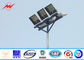20 Meter Raising Lowering High Mast Pole , Steel Wire Cables Stadium Light Pole Tedarikçi