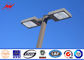 Round 6m Three Lamp Parking Light Poles / Commercial Outdoor Light Poles Tedarikçi