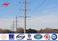 23M Class A Galvanized Electrical Power Pole For 132KV Transmission Distribution with 6mm thickness Tedarikçi