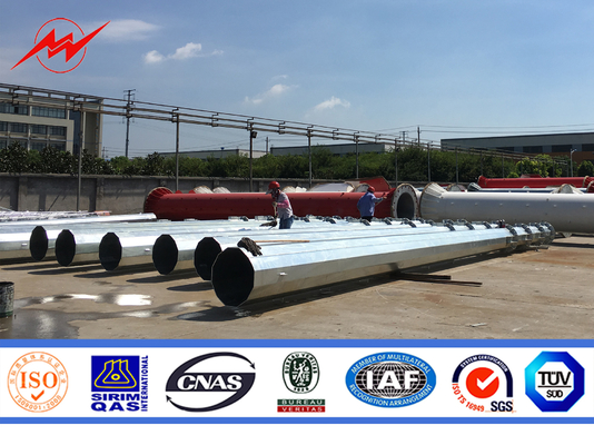 Güç iletim ve dağıtım için yüksek kuvvetli elektrikli güç direği Tedarikçi