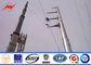 Single Arm CCTV Electrical Power Pole Steel Light Poles Custom Tedarikçi