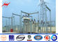 Taper Steel Utility Poles Tubular Steel Pole For 220kv Transmission Line Tedarikçi