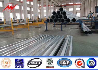 Electric Powerful IP65 Galvanised Steel Poles For Rural Electrical Projects Tedarikçi