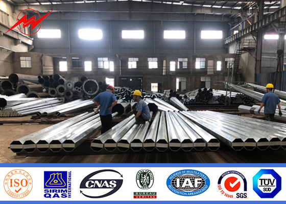 16m 800dan ASTM/A123 Galvanizing Standart Elektrik Gücü direği Tedarikçi
