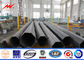 ISO 9001 69 kv Electrical Transmission Line Pole ASTM A572 Steel Tubular Tedarikçi