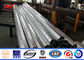 8KN 10m Distribution Power Line Steel Transmission Pole With 3mm Thickness Tedarikçi