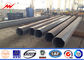 8M 5 KN 3 mm Thickness Steel Tubular Pole For Electrical Distribution Line Project Tedarikçi