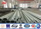 Galvanized Utility Power Poles with face to face joint mode / nsert mode Tedarikçi