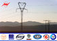 15M Tubular Galvanized  Steel Utility Power Electrical Pole Venezuela For 33KV Electrical Power Distribution Tedarikçi