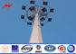 20m High Mast Tower Tubular Steel Monopole Communication Tower With Galvanization Tedarikçi
