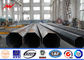 15m 1250Dan Bitumen Electrical Power Pole For Transmission Line Project Tedarikçi