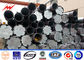 220KV Electric Tubular Poles Metal Post Galvanized Electrical Utility Poles Tedarikçi